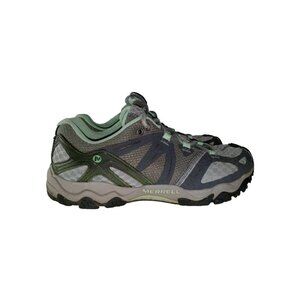 Merrell Grassbow Air Trail J24376 Granite Mint Green Hiking Shoes Women’s 9.5